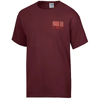 Men's ComfortWash  Maroon Virginia Tech Hokies Big Name T-Shirt