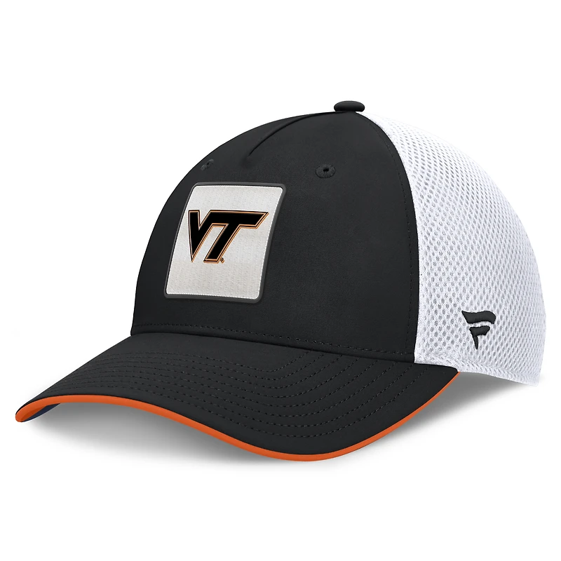 Men's Fanatics Black Virginia Tech Hokies 5-Panel Matter Flex Hat