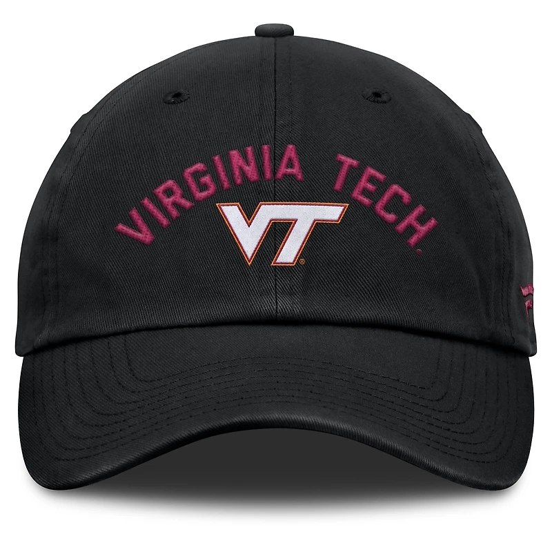 Men's Fanatics Black Virginia Tech Hokies Myth Adjustable Hat
