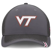 Men's Fanatics Gray Virginia Tech Hokies Clincher Flex Hat