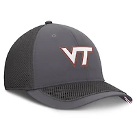 Men's Fanatics Gray Virginia Tech Hokies Clincher Flex Hat