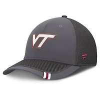 Men's Fanatics Gray Virginia Tech Hokies Clincher Flex Hat