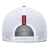 Men's Fanatics Heather Gray/Maroon Virginia Tech Hokies Profile Trucker Adjustable Hat