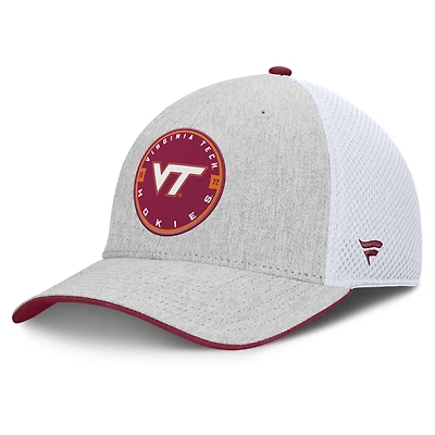 Men's Fanatics  Heather Gray Virginia Tech Hokies Trigger Flex Hat
