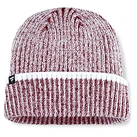 Bonnet en tricot à revers Haze des Virginia Tech Hokies pour homme, couleur marron/blanc