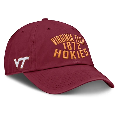 Men's Fanatics Maroon Virginia Tech Hokies Archer Adjustable Hat