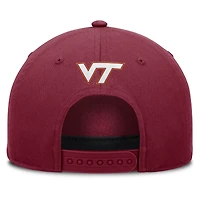 Men's Fanatics  Maroon Virginia Tech Hokies Foul Ball Rope Adjustable Hat
