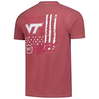 T-shirt camouflage marron Virginia Tech Hokies OHT pour homme