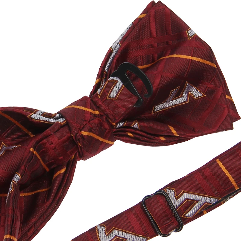 Nœud papillon Oxford bordeaux Virginia Tech Hokies pour homme