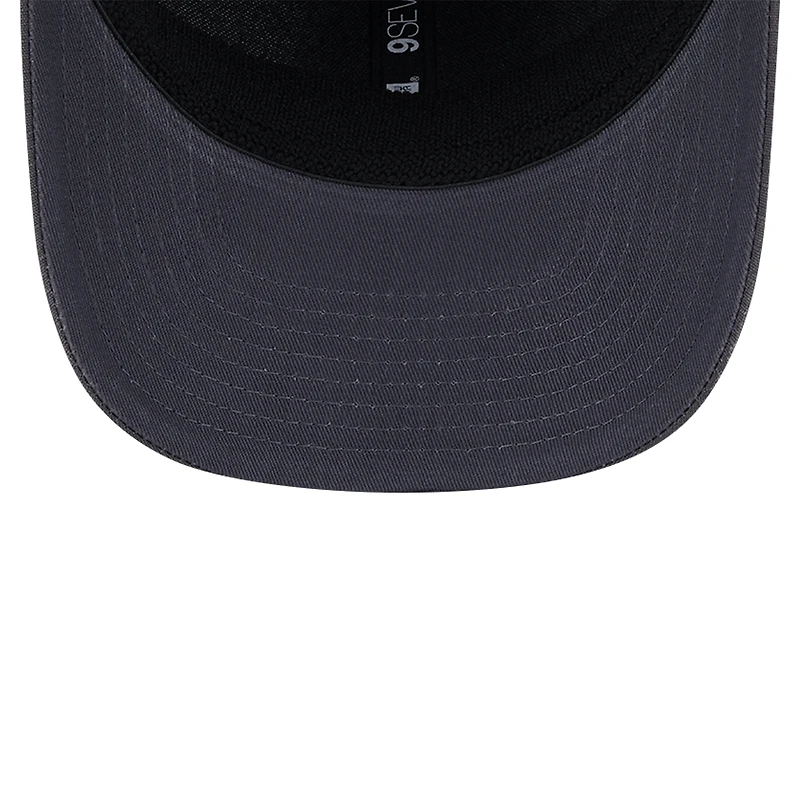 Men's New Era Charcoal Virginia Tech Hokies Team Elevated 9SEVENTY Stretch-Snap Adjustable Hat