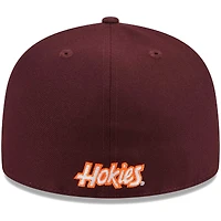 Men's New Era Maroon Virginia Tech Hokies 59FIFTY Fitted Hat