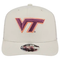 Casquette ajustable extensible à boutons-pression Virginia Tech Hokies 9SEVENTY de New Era pour homme