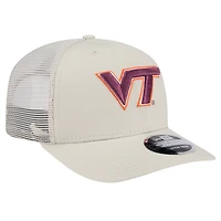 Casquette ajustable extensible à boutons-pression Virginia Tech Hokies 9SEVENTY de New Era pour homme