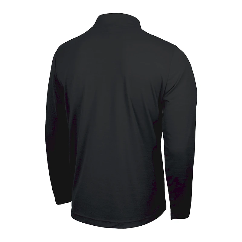 Pull Nike Intensity Performance à quart de zip noir pour homme des Virginia Tech Hokies