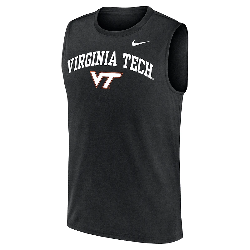Men's Nike  Black Virginia Tech Hokies Legend Dri-FIT Tank Top