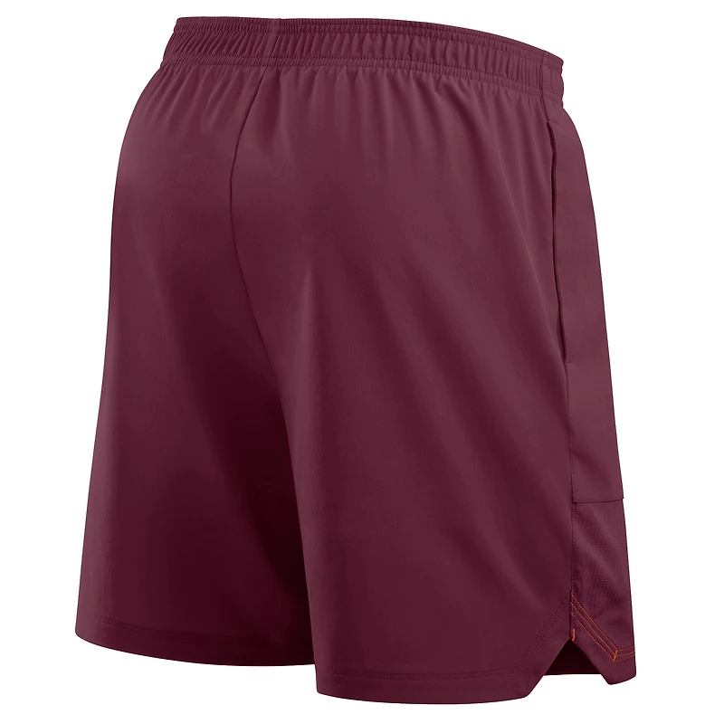 Men's Nike Garnet Virginia Tech Hokies Woven Dri-FIT Shorts
