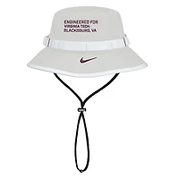 Bob Nike gris Virginia Tech Hokies 2025 On-Field Boonie Performance pour homme