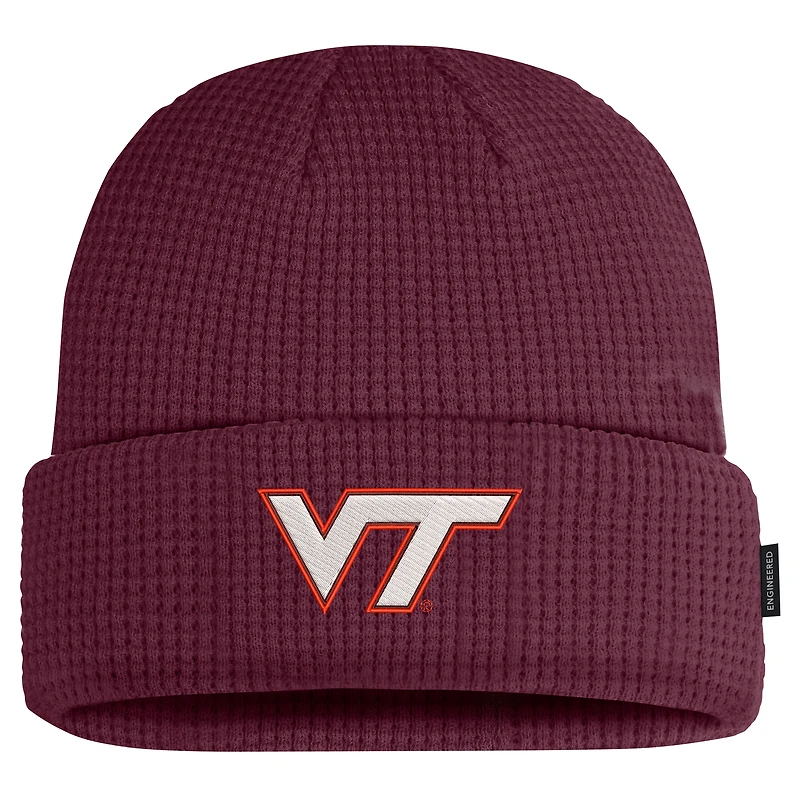 Men's Nike Maroon Virginia Tech Hokies 2024 Sideline Terra Cuffed Knit Hat