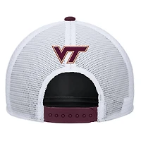 Men's Nike Maroon Virginia Tech Hokies 2025 On-Field Rise Trucker Performance Adjustable Hat