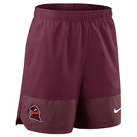 Men's Nike Maroon Virginia Tech Hokies 2025 Sideline Dri-FIT Shorts