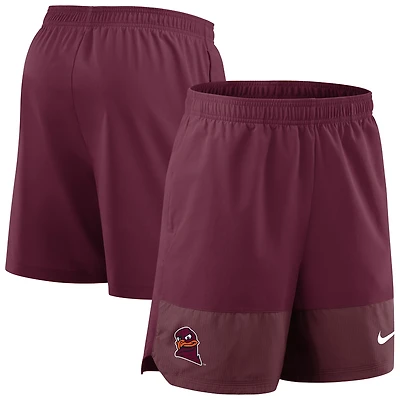 Men's Nike Maroon Virginia Tech Hokies 2025 Sideline Dri-FIT Shorts