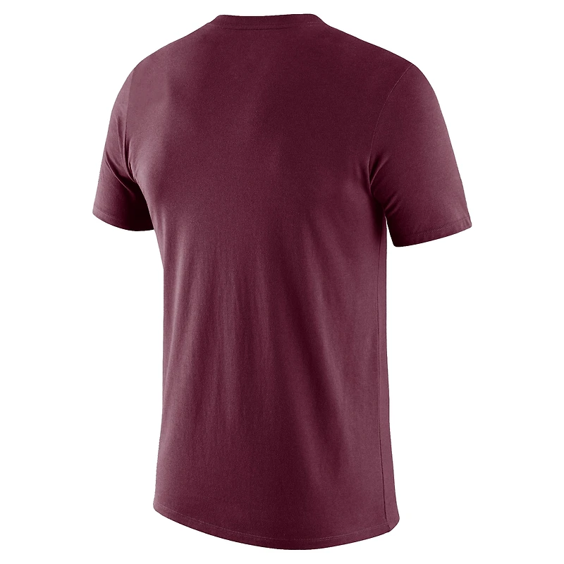 T-shirt de golf Nike Dri-FIT bordeaux Virginia Tech Hokies pour homme