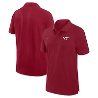 Polo Nike Bordeaux Virginia Tech Hokies Performance pour homme