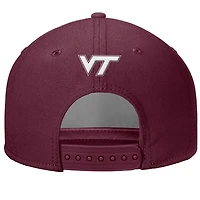 Casquette ajustable Nike Rise Virginia Tech Hokies bordeaux pour homme