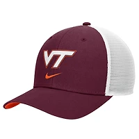 Men's Nike Maroon Virginia Tech Hokies Rise Trucker Dri-FIT Adjustable Hat