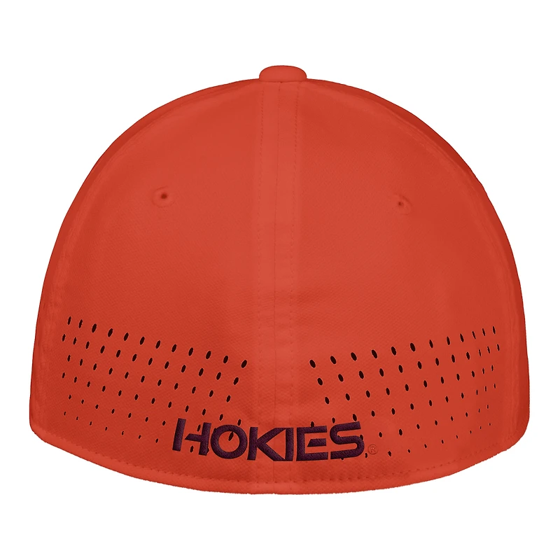 Casquette Nike orange Virginia Tech Hokies 2025 Performance Flex pour homme