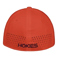 Casquette Nike orange Virginia Tech Hokies 2025 Performance Flex pour homme