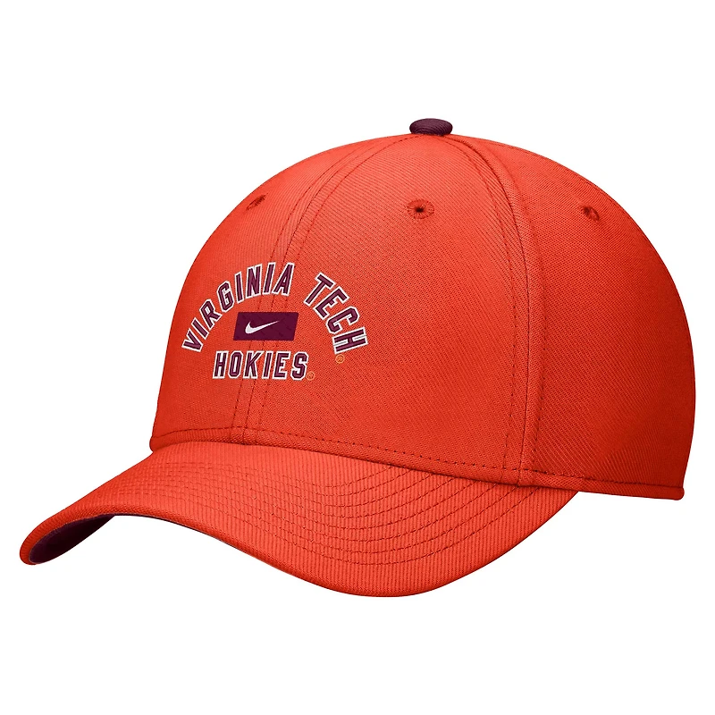 Men's Nike Orange Virginia Tech Hokies Rise Flex Hat
