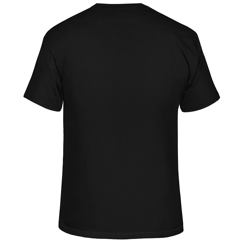 T-shirt rétro original pour homme, noir, Virginia Tech Hokies, Metallica