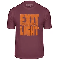 T-shirt Retro original Brand pour homme, bordeaux, Virginia Tech Hokies, Metallica