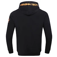 Sweat à capuche classique Virginia Tech Hokies noir Pro Standard pour homme