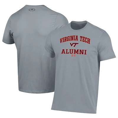 Men's Under Armour  Gray Virginia Tech Hokies Alumni Performance T-Shirt