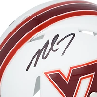 Michael Vick Virginia Tech Hokies Autographed Riddell Speed Mini Helmet  