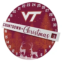 Pegasus Virginia Tech Hokies Countdown to Christmas Wall Sign