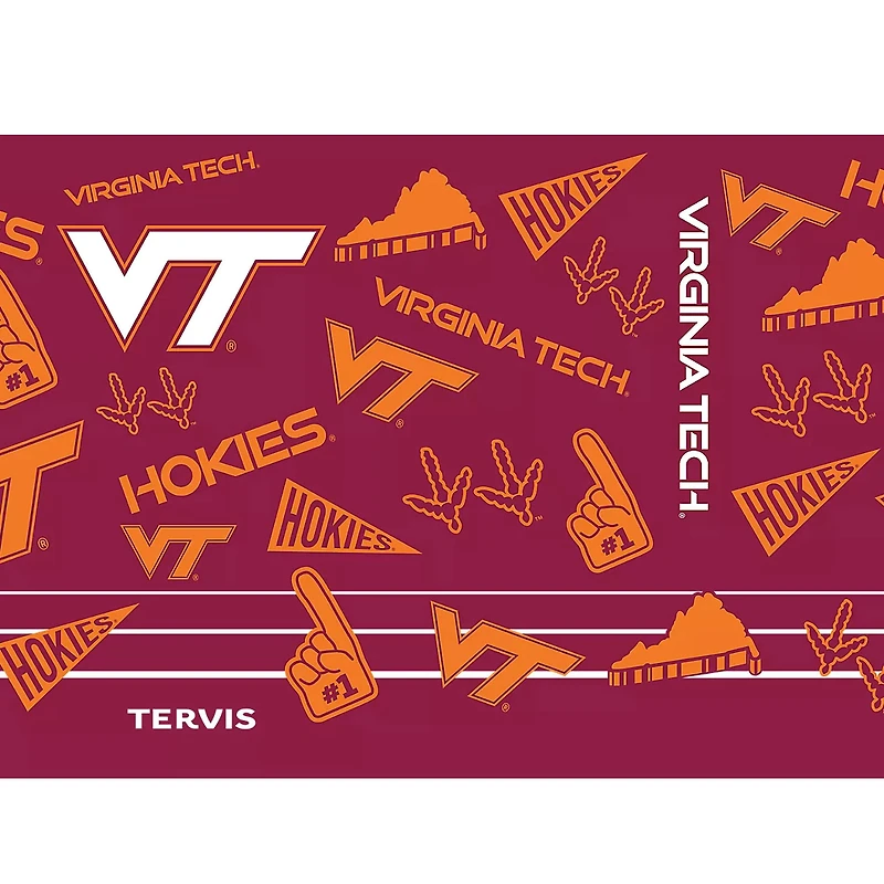 Gobelet Tervis Virginia Tech Hokies 30 oz avec couvercle coulissant
