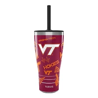 Gobelet Tervis Virginia Tech Hokies 30 oz avec couvercle à paille