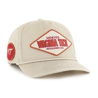 Unisex '47  Cream Virginia Tech Hokies Outdoorsmen Cairn Hitch Adjustable Hat