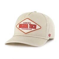 Unisex '47  Cream Virginia Tech Hokies Outdoorsmen Cairn Hitch Adjustable Hat