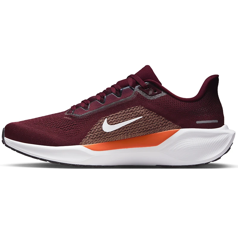 Chaussures de course unisexes Nike Zoom Pegasus 41 Bordeaux Virginia Tech Hokies