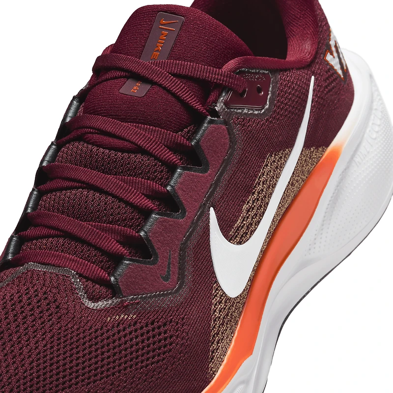 Chaussures de course unisexes Nike Zoom Pegasus 41 Bordeaux Virginia Tech Hokies