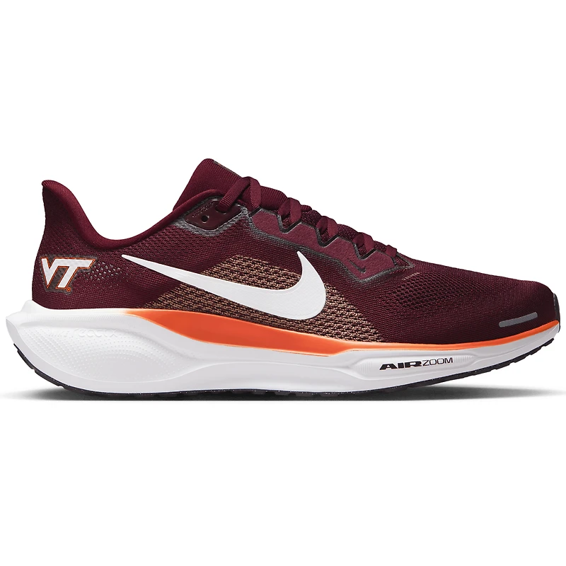 Chaussures de course unisexes Nike Zoom Pegasus 41 Bordeaux Virginia Tech Hokies