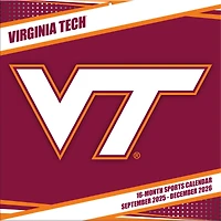 Virginia Tech Hokies 12” x 12” 2026 Team Wall Calendar