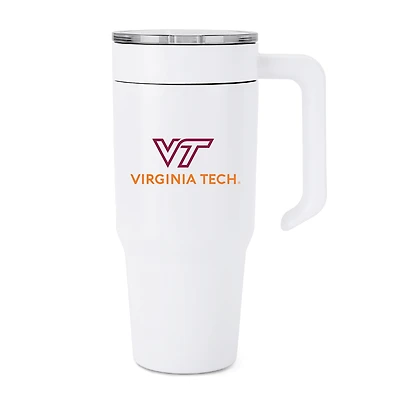 Gobelet en acier inoxydable avec logo des Hokies de Virginia Tech (1 litre)