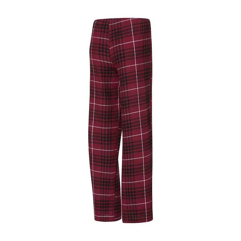 Women's Concepts Sport Maroon Virginia Tech Hokies Vector Top & Flannel Pants Sleep Set