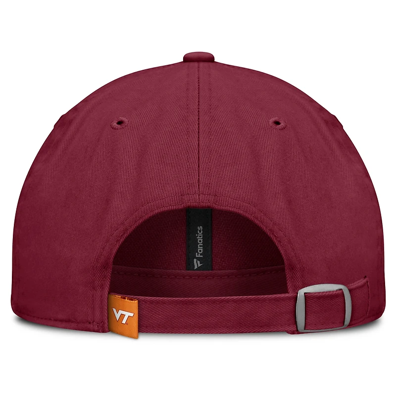 Women's Fanatics Maroon Virginia Tech Hokies Candid Adjustable Hat