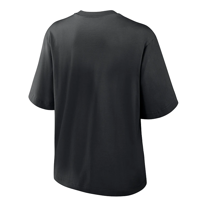 T-shirt Nike noir Virginia Tech Hokies pour femme